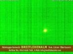 Archived image Webcam View from the hotel Breitlehenalm 01:00