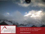 Archiv Foto Webcam Blick auf die Pisten in Obertauern aus Sicht des Panorama Hotels 13:00