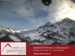 Archiv Foto Webcam Blick auf die Pisten in Obertauern aus Sicht des Panorama Hotels 07:00