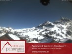 Archiv Foto Webcam Blick auf die Pisten in Obertauern aus Sicht des Panorama Hotels 09:00