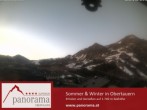 Archiv Foto Webcam Blick auf die Pisten in Obertauern aus Sicht des Panorama Hotels 19:00