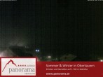 Archiv Foto Webcam Blick auf die Pisten in Obertauern aus Sicht des Panorama Hotels 23:00