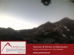 Archiv Foto Webcam Blick auf die Pisten in Obertauern aus Sicht des Panorama Hotels 19:00