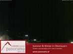 Archiv Foto Webcam Blick auf die Pisten in Obertauern aus Sicht des Panorama Hotels 23:00