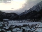 Archiv Foto Webcam Kirchturmblick Richtung Hintersteiner Tal 07:00