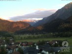 Archiv Foto Webcam Kirchturmblick Richtung Hintersteiner Tal 19:00