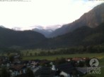 Archived image Webcam View of the church Bad Hindelang 05:00