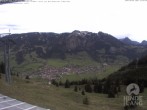 Archiv Foto Webcam Aussicht auf Bad Hindelang von der Hornbahn Bergstation 09:00