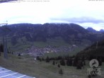 Archived image Webcam Mountain station Hornbahn 19:00
