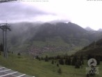Archiv Foto Webcam Aussicht auf Bad Hindelang von der Hornbahn Bergstation 07:00