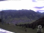 Archiv Foto Webcam Aussicht auf Bad Hindelang von der Hornbahn Bergstation 19:00