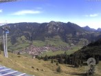 Archived image Webcam Mountain station Hornbahn 09:00