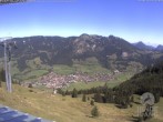 Archived image Webcam Mountain station Hornbahn 11:00