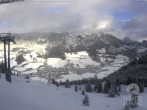 Archiv Foto Webcam Aussicht auf Bad Hindelang von der Hornbahn Bergstation 09:00