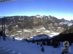 Archived image Webcam Mountain station Hornbahn 13:00