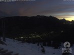 Archiv Foto Webcam Aussicht auf Bad Hindelang von der Hornbahn Bergstation 05:00