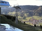 Archiv Foto Webcam Aussicht auf Bad Hindelang von der Hornbahn Bergstation 17:00