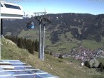 Archiv Foto Webcam Aussicht auf Bad Hindelang von der Hornbahn Bergstation 09:00