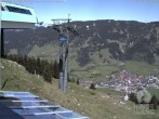 Archived image Webcam Mountain station Hornbahn 11:00