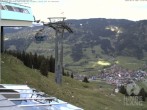 Archiv Foto Webcam Aussicht auf Bad Hindelang von der Hornbahn Bergstation 13:00