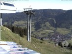 Archiv Foto Webcam Aussicht auf Bad Hindelang von der Hornbahn Bergstation 07:00