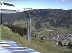 Archiv Foto Webcam Aussicht auf Bad Hindelang von der Hornbahn Bergstation 09:00