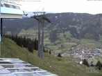 Archiv Foto Webcam Aussicht auf Bad Hindelang von der Hornbahn Bergstation 11:00