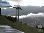 Archiv Foto Webcam Aussicht auf Bad Hindelang von der Hornbahn Bergstation 05:00