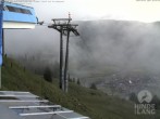 Archiv Foto Webcam Aussicht auf Bad Hindelang von der Hornbahn Bergstation 07:00