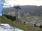 Archiv Foto Webcam Aussicht auf Bad Hindelang von der Hornbahn Bergstation 09:00