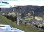 Archiv Foto Webcam Aussicht auf Bad Hindelang von der Hornbahn Bergstation 07:00