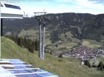 Archiv Foto Webcam Aussicht auf Bad Hindelang von der Hornbahn Bergstation 09:00