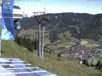 Archiv Foto Webcam Aussicht auf Bad Hindelang von der Hornbahn Bergstation 09:00