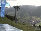 Archiv Foto Webcam Aussicht auf Bad Hindelang von der Hornbahn Bergstation 06:00