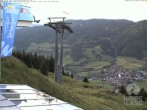 Archiv Foto Webcam Aussicht auf Bad Hindelang von der Hornbahn Bergstation 19:00