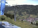 Archiv Foto Webcam Aussicht auf Bad Hindelang von der Hornbahn Bergstation 11:00