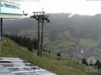 Archiv Foto Webcam Aussicht auf Bad Hindelang von der Hornbahn Bergstation 07:00