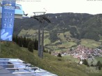 Archiv Foto Webcam Aussicht auf Bad Hindelang von der Hornbahn Bergstation 13:00