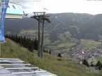 Archiv Foto Webcam Aussicht auf Bad Hindelang von der Hornbahn Bergstation 17:00