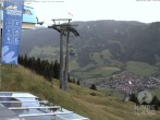 Archiv Foto Webcam Aussicht auf Bad Hindelang von der Hornbahn Bergstation 13:00