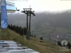 Archiv Foto Webcam Aussicht auf Bad Hindelang von der Hornbahn Bergstation 19:00