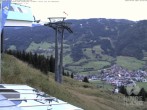 Archiv Foto Webcam Aussicht auf Bad Hindelang von der Hornbahn Bergstation 19:00