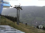 Archiv Foto Webcam Aussicht auf Bad Hindelang von der Hornbahn Bergstation 19:00