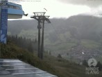Archiv Foto Webcam Aussicht auf Bad Hindelang von der Hornbahn Bergstation 13:00