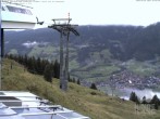 Archiv Foto Webcam Aussicht auf Bad Hindelang von der Hornbahn Bergstation 06:00