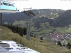 Archiv Foto Webcam Aussicht auf Bad Hindelang von der Hornbahn Bergstation 13:00
