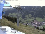 Archiv Foto Webcam Aussicht auf Bad Hindelang von der Hornbahn Bergstation 13:00