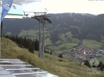 Archiv Foto Webcam Aussicht auf Bad Hindelang von der Hornbahn Bergstation 11:00