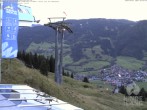 Archived image Webcam Mountain station Hornbahn 19:00