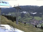 Archiv Foto Webcam Aussicht auf Bad Hindelang von der Hornbahn Bergstation 07:00